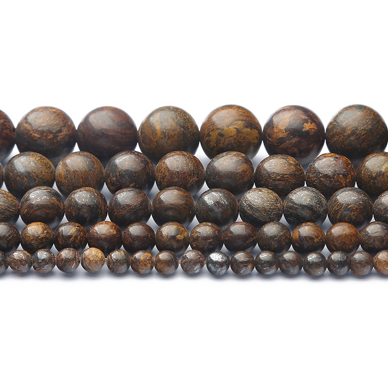 Jewelry Making With Stones - 6 8 10mm 천연석 회색 대리석