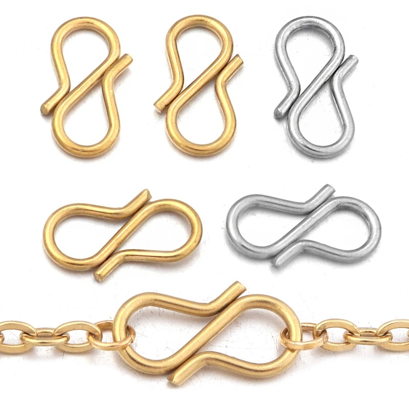 Jewelry Making Chain - 30pcs 스테인레스 스틸 S 모양 엔드
