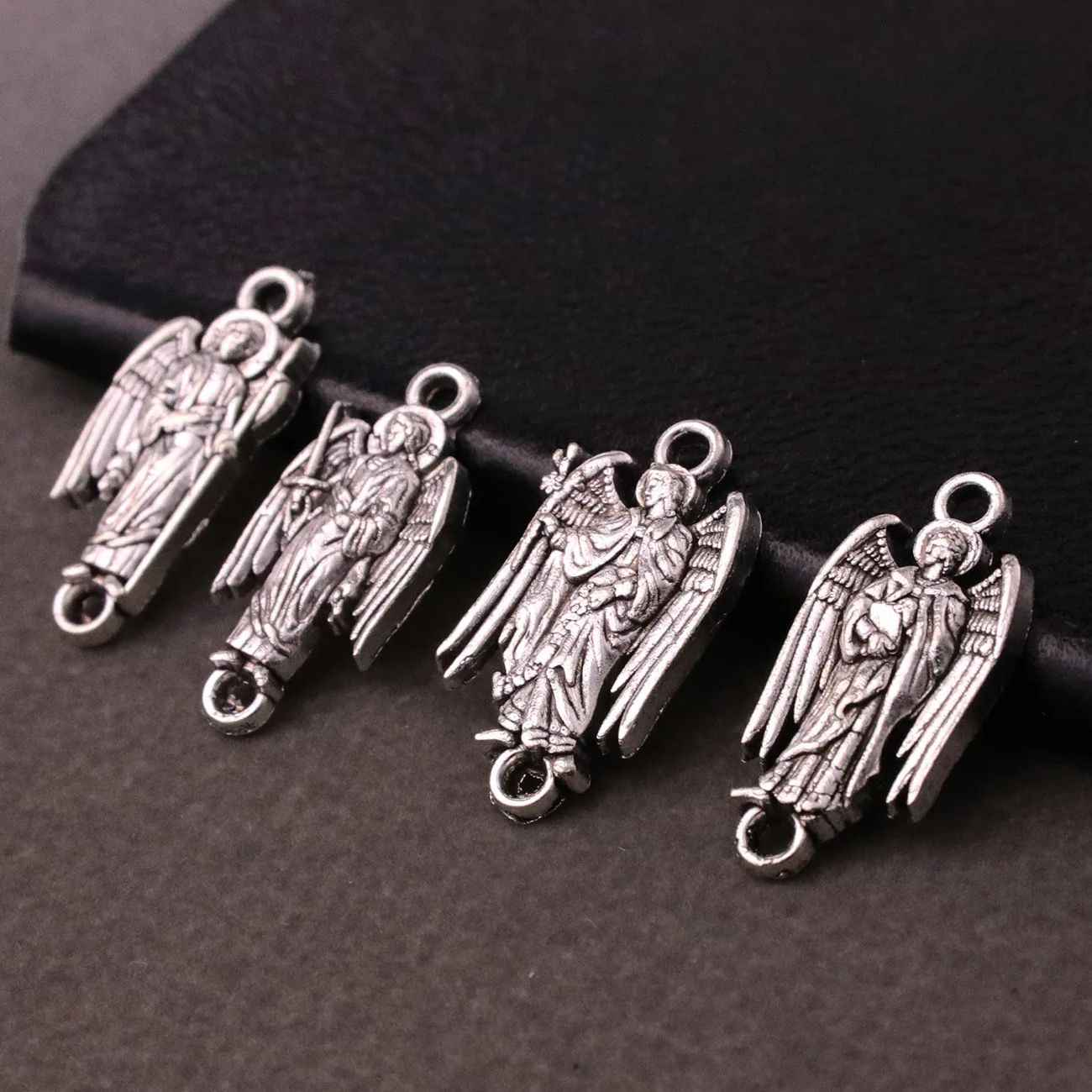 Jewelry Making Michaels - 4Pcs 대천사 메달 기독교 보호 세인트