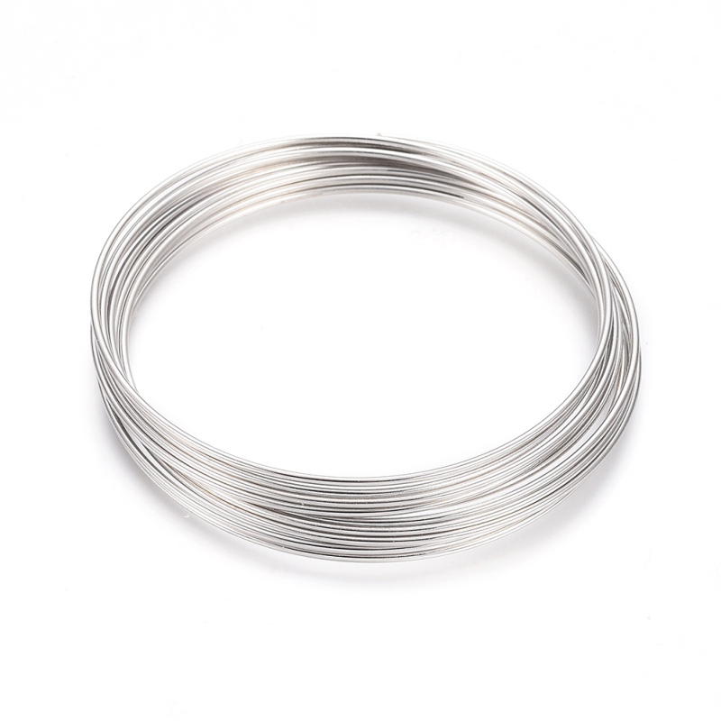 Memory Wire Bracelet - 스틸 메모리 와이어 팔찌 제작, 니켈