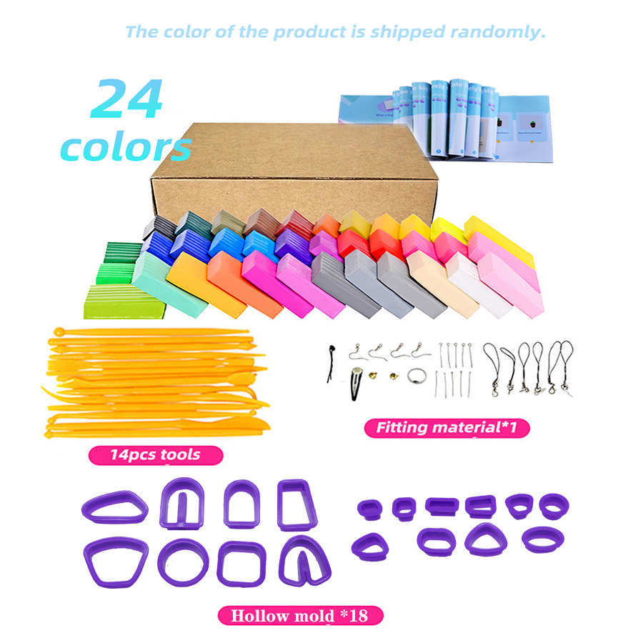 Jewelry Making Ring Tool - 18pcs 도구, 24pcs 오븐 베이킹 클레이,
