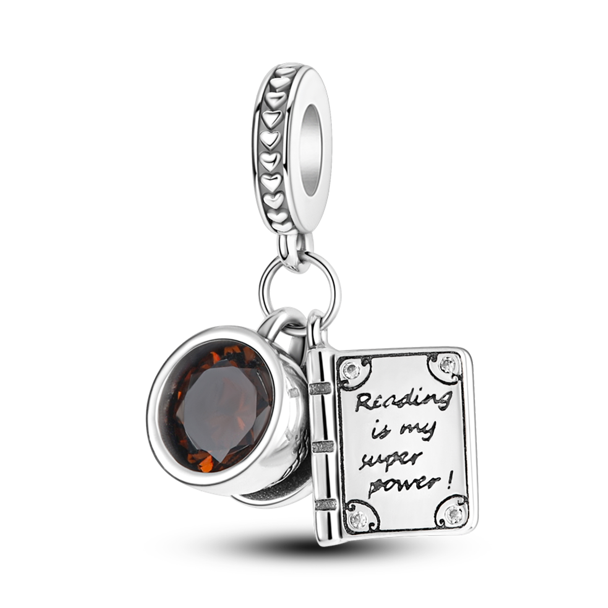 Jewelry Making Journal - 오리지널 925 스털링 실버 북 커피컵