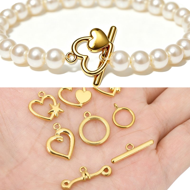 Jewelry Making Metal Supplies - 5세트 PVD 변색없는 스테인레스 스틸 OT