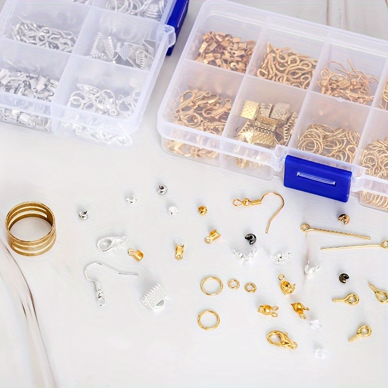 Jewelry Making Ring Tool - 1420개 1박스 쥬얼리 부자재 세트 귀걸이