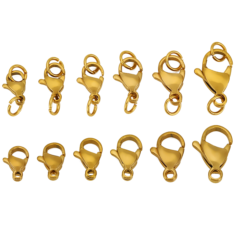 Jewelry Making Ring Tool - 20개 스테인리스 스틸 랍스터 클립 점프
