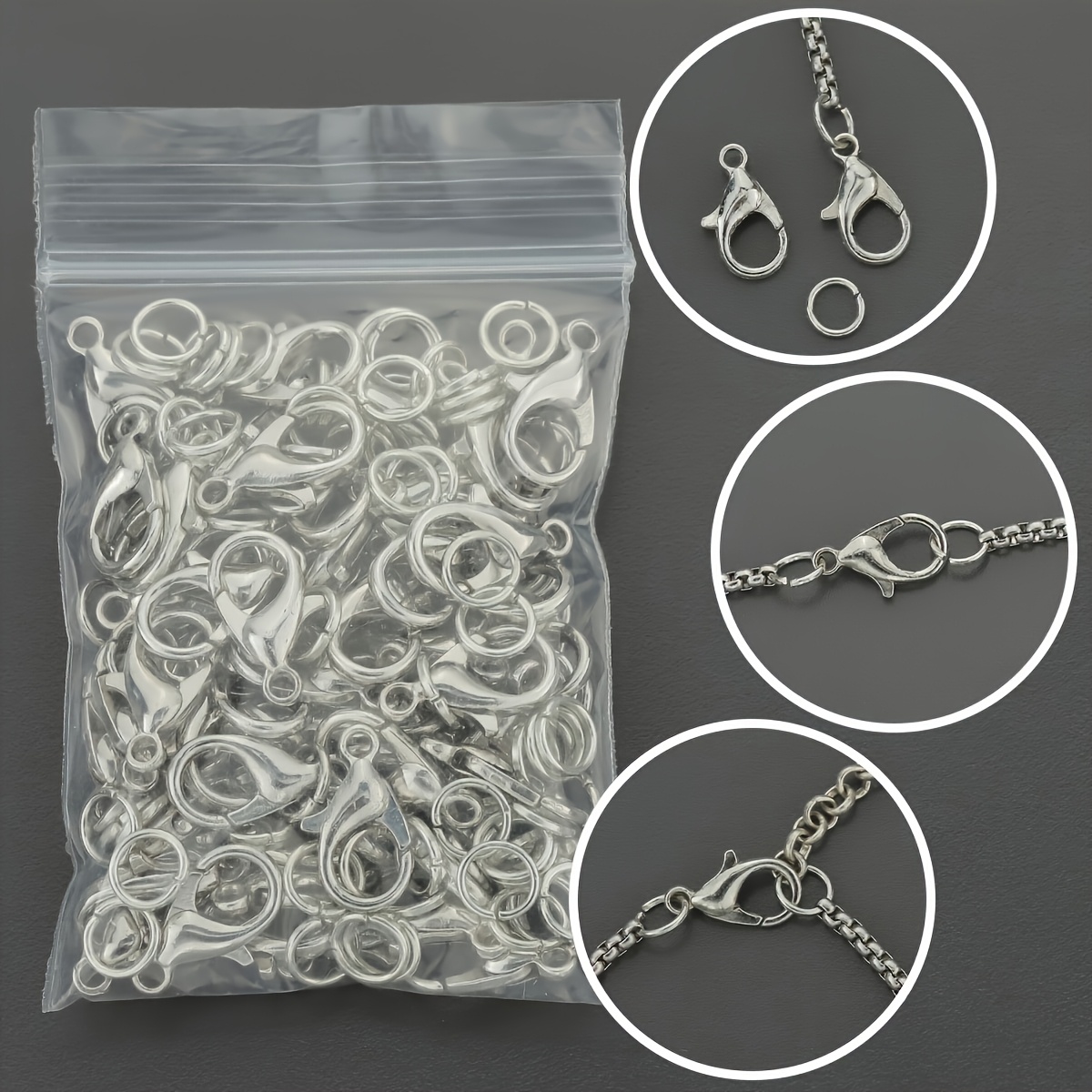 1/2/300개 로브스터 클래스프 오픈 점프 링 콤보  - Jewelry Making Ring Tool 리뷰 및 가격