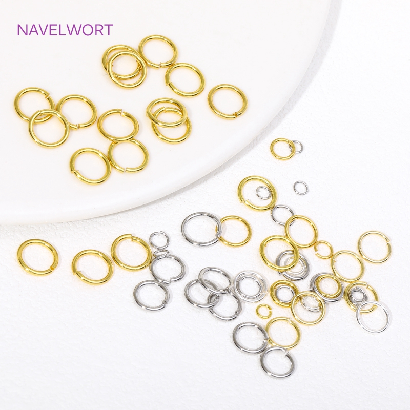 14K/18K 골드 도금 분할 링 오픈 점프 링 보석  - Jewelry Making Ring Tool 리뷰 및 가격