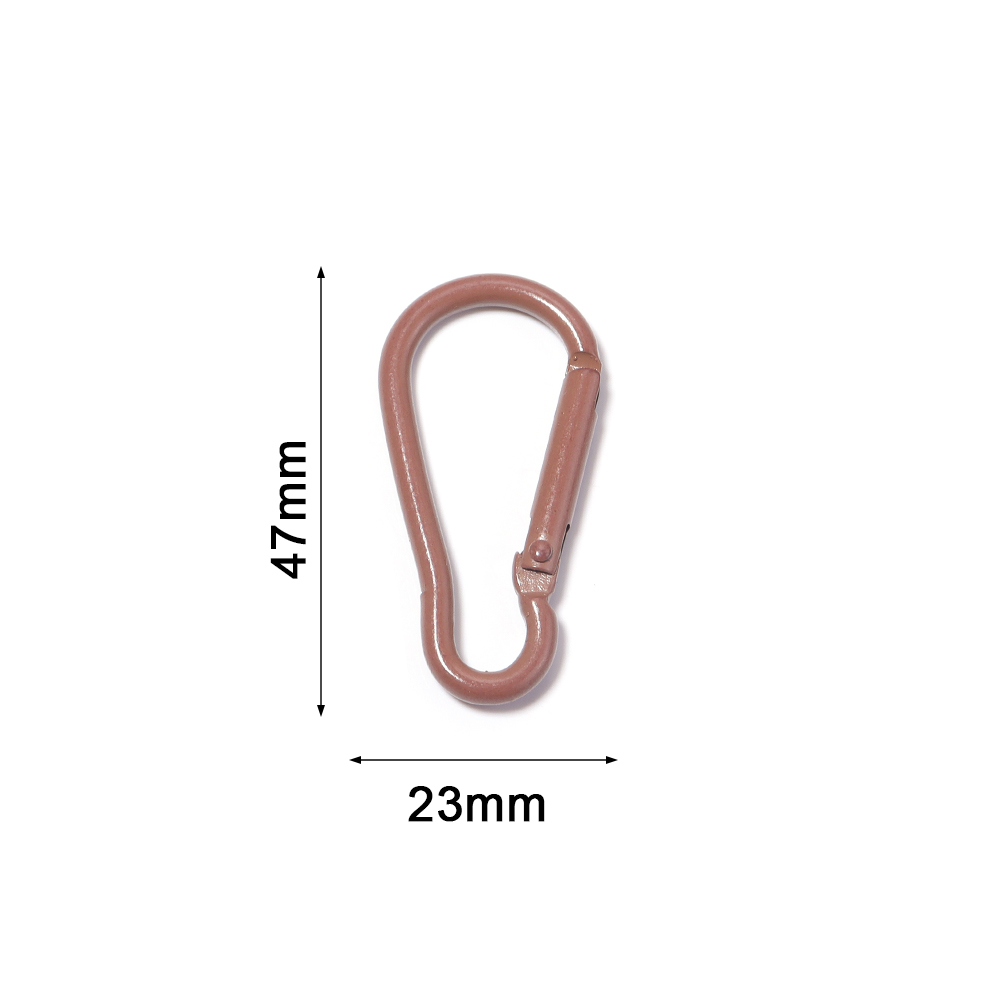10pcs 알루미늄 조롱박 모양 스프링 걸쇠 열쇠고리  - Jewelry Making Chain 리뷰 및 가격