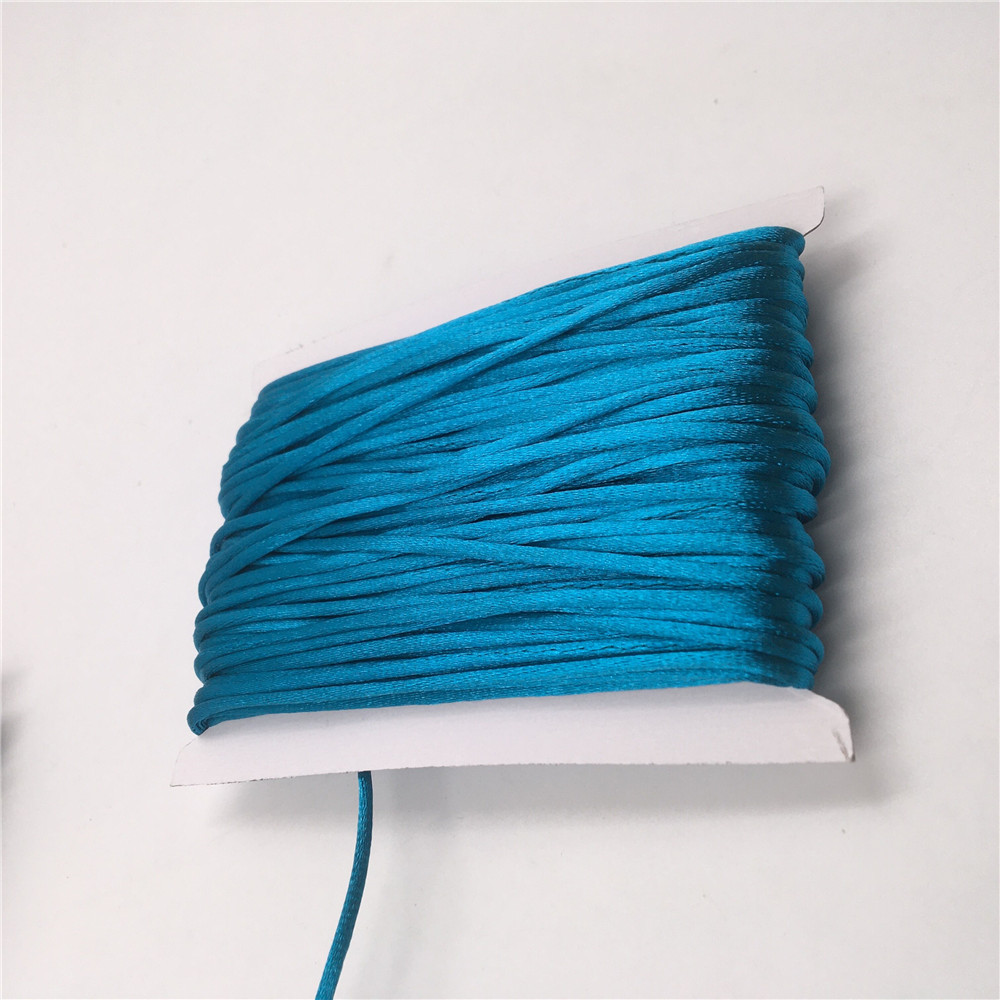 2mm 땋은 Macrame 실크 Macrame 코드 로 - Memory Wire Bracelet 리뷰 및 가격