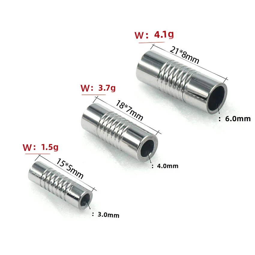 5pcs 스테인레스 스틸 3mm 4mm 6mm Diy  - Jewelry Making Metal Supplies 리뷰 및 가격