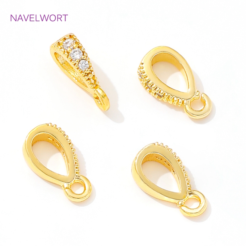 금도금 상감 지르콘 펜던트 베일, 링 황동 펜던트 베일 - Jewelry Making Ring Tool 리뷰 및 가격