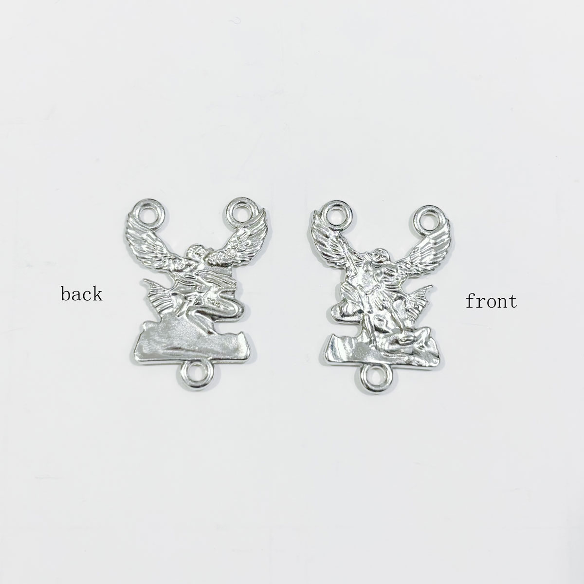 20개 세트 성 미카엘 참, 실버톤 천사 펜던트, 팔찌 - Jewelry Making Michaels 리뷰 및 가격