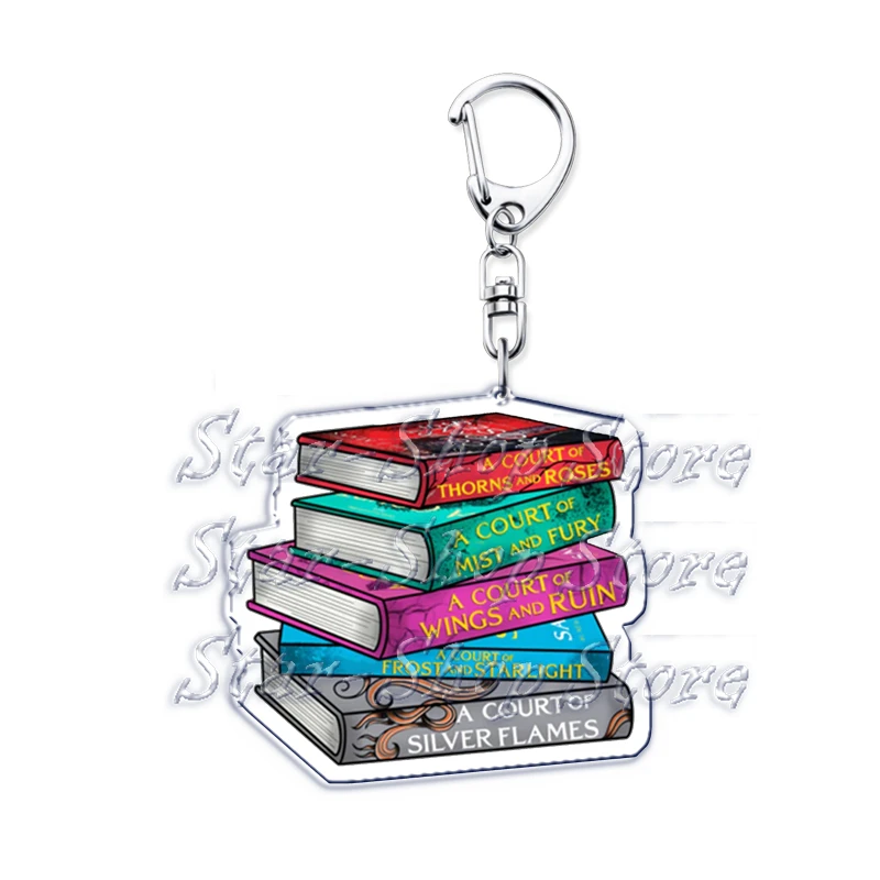 액세서리 가방을위한 Acotar 책 키 체인 Rhysa - Jewelry Making Journal 리뷰 및 가격