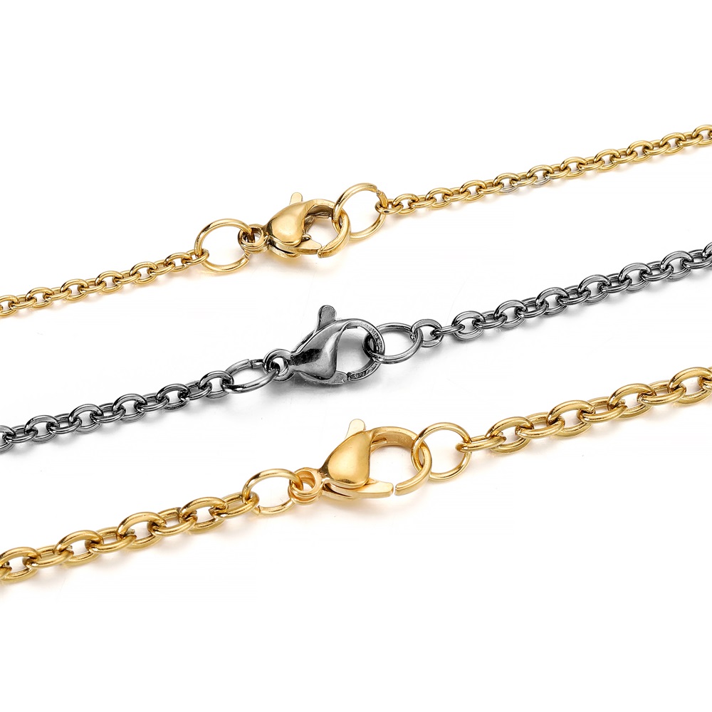 10개/세트 다양한 사이즈의 랍스터 클래스프 목걸이 고 - Jewelry Making Chain 리뷰 및 가격
