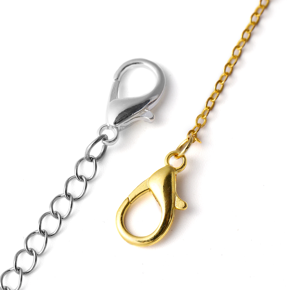 10개/세트 다양한 사이즈의 랍스터 클래스프 목걸이 고 - Jewelry Making Chain 리뷰 및 가격