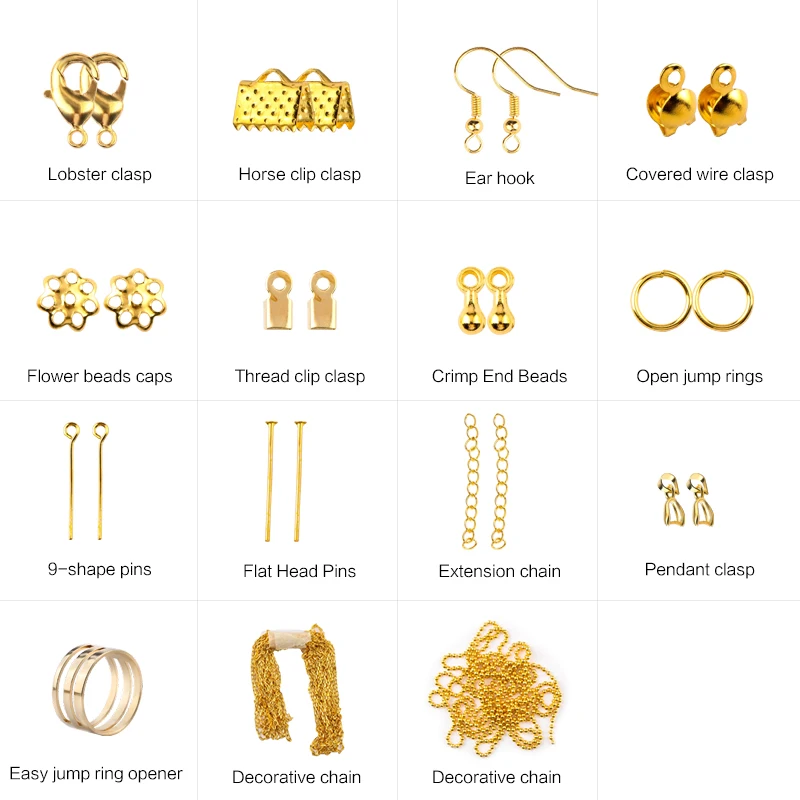 쥬얼리 파인딩 도구 세트 오픈 점프 링/로브스터 클래스 - Jewelry Making Ring Tool 리뷰 및 가격