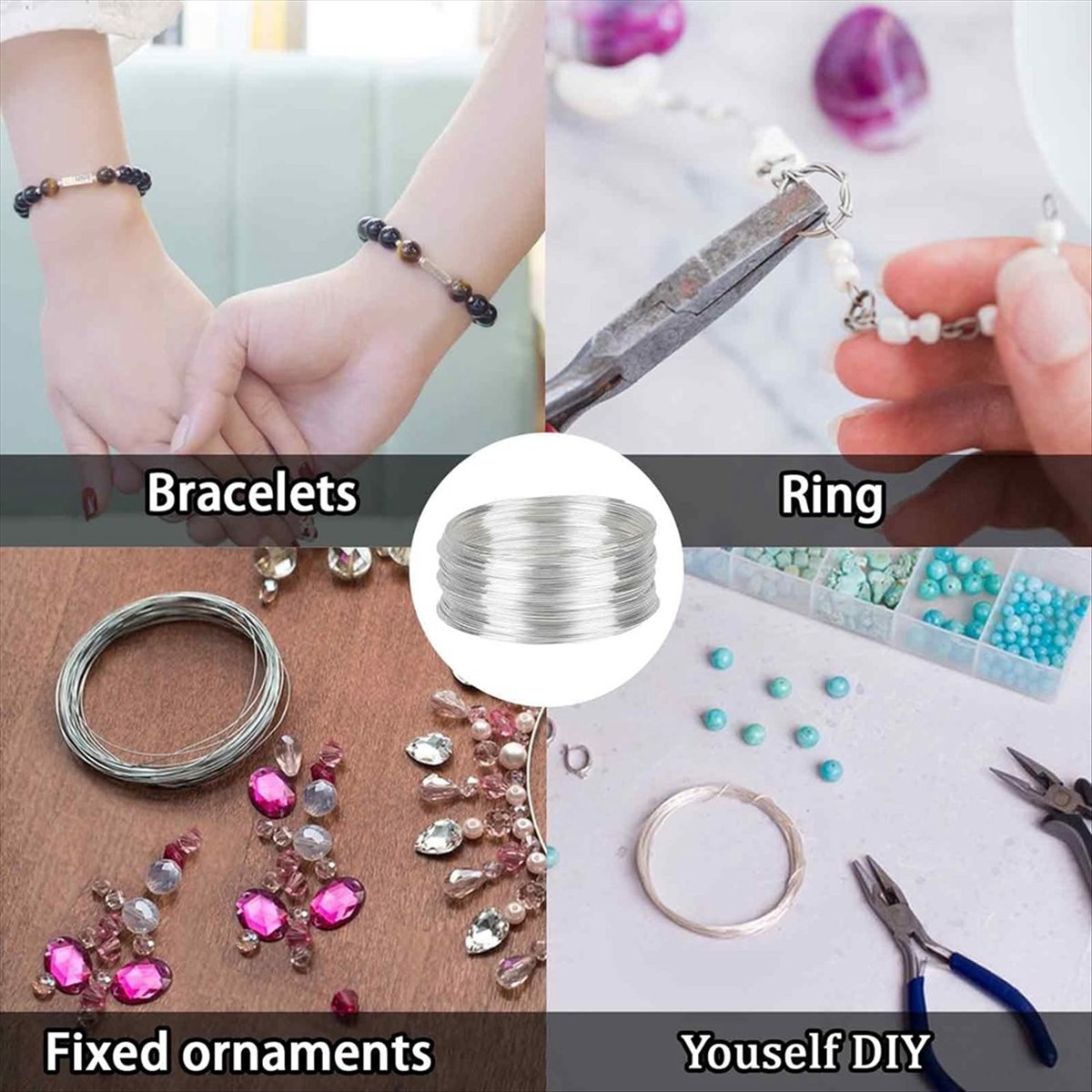 【쿠폰!】{0}300 루프 브레이슬릿 와이어 주얼리 와 - Memory Wire Bracelet 리뷰 및 가격
