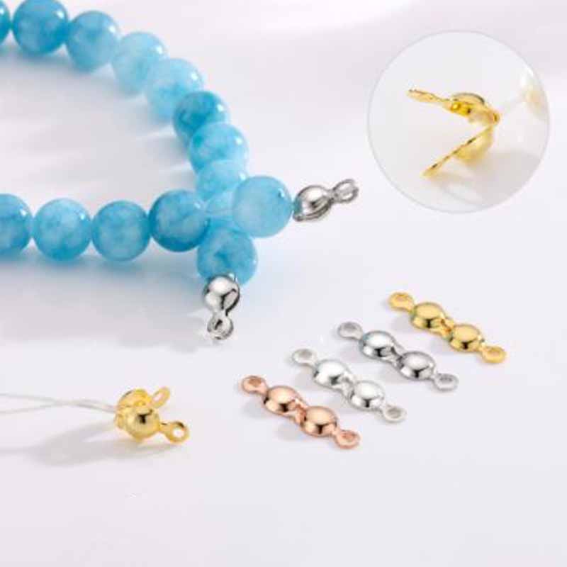 4개 정품 순은 925 스털링 실버 마감 비즈 클래스프 - Jewelry Making Gold 리뷰 및 가격