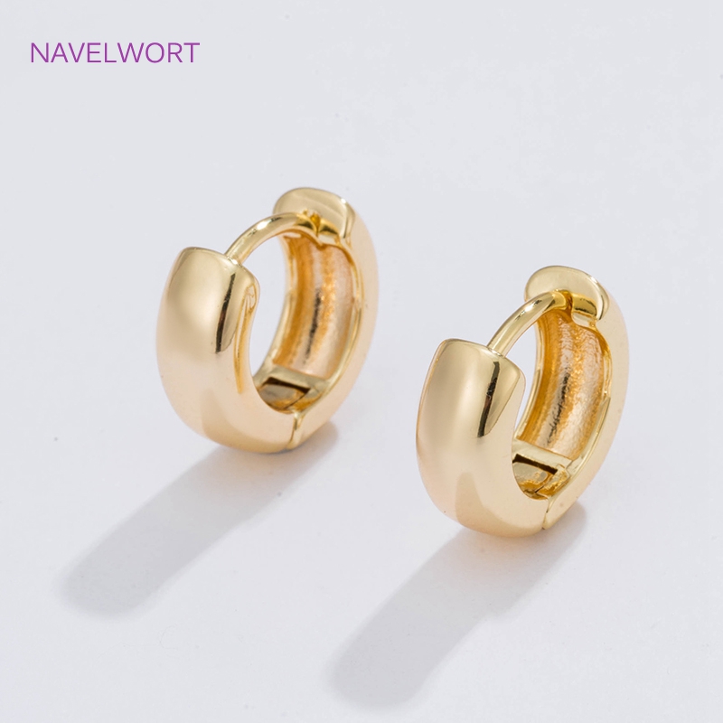 6가지 사이즈의 금도금 원형 후프 귀걸이 여성용 선물, - Jewelry Making Gold 리뷰 및 가격