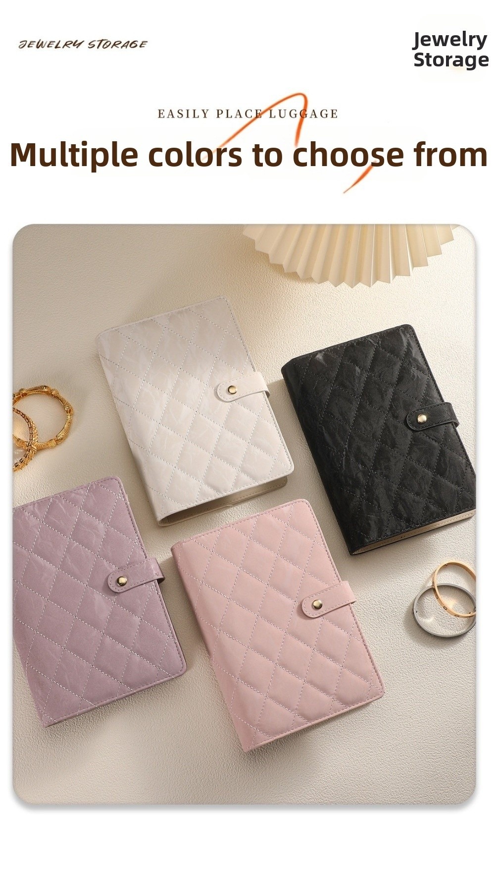 투명 쥬얼리 보관북 벨벳 지퍼 바인더 보관북 고급 PU - Jewelry Making Journal 리뷰 및 가격