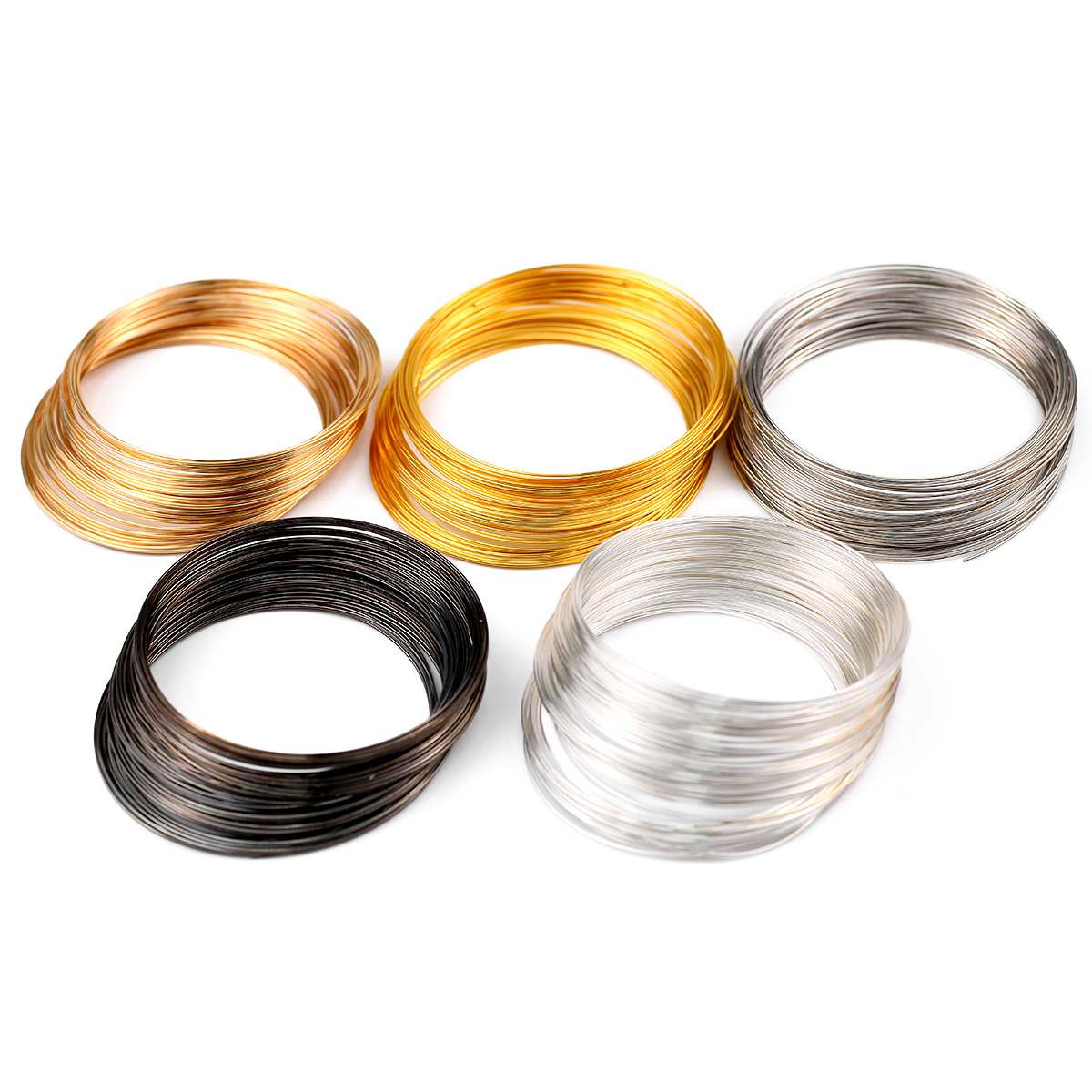 메모리 스틸 와이어 50루프/묶음 0.6mm 쥬얼리 제 - Memory Wire Bracelet 리뷰 및 가격