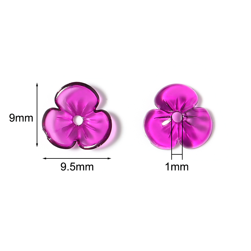 투명 송진 꽃잎 비즈 꽃 스페이서 비즈 캡, 느슨한 비 - Jewelry Making Resin 리뷰 및 가격