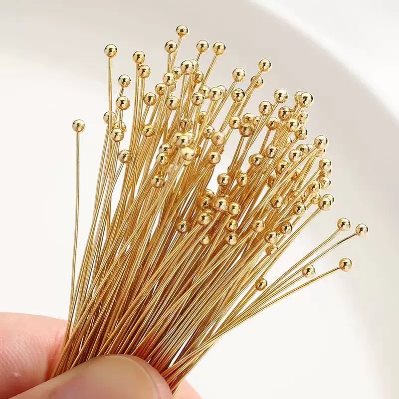 200개/세트 16 20 25 30 40 50mm 실버 - Jewelry Making Head Pins 리뷰 및 가격