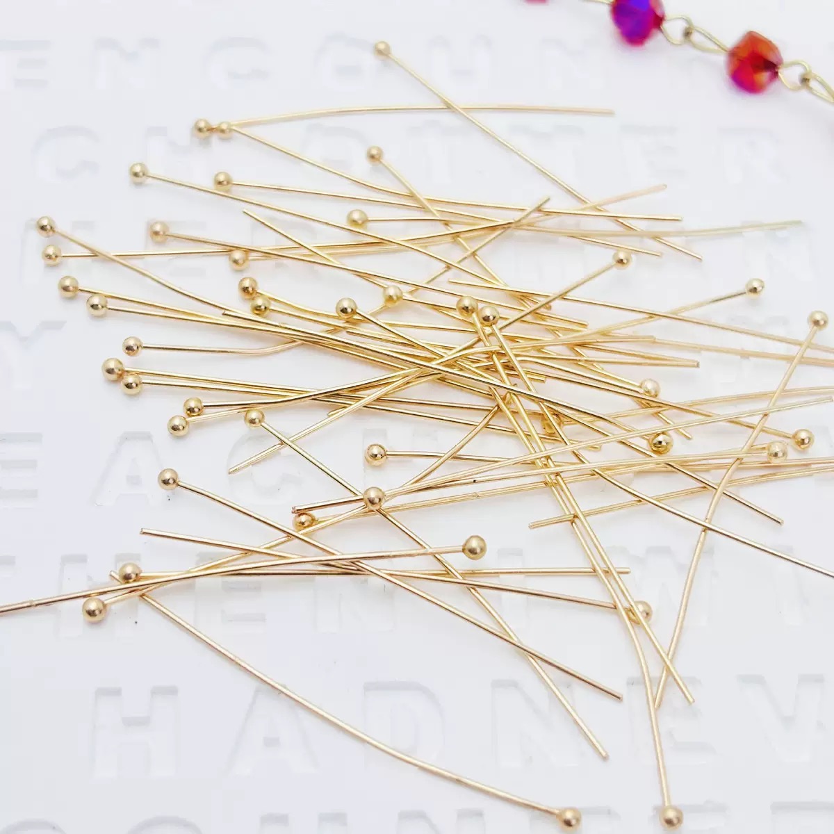 200개/세트 16 20 25 30 40 50mm 실버 - Jewelry Making Head Pins 리뷰 및 가격