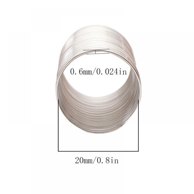 약 68 루프 0.6mm 스틸 와이어 메모리 와이어 외 - Memory Wire Bracelet 리뷰 및 가격