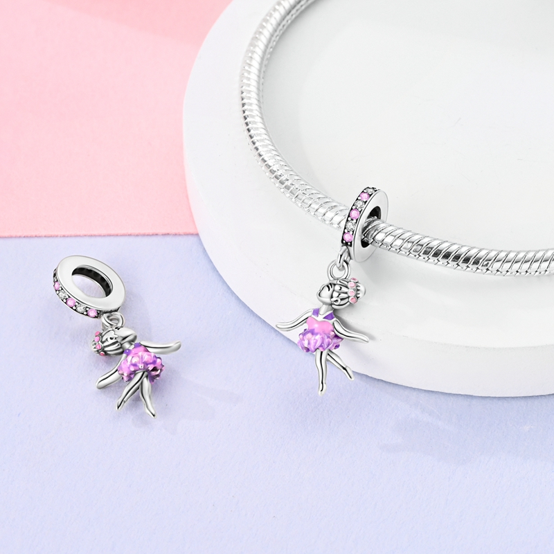 새로운 925 스털링 실버 몽환적인 바다 세계 발레 동 - Jewelry Making Newcastle 리뷰 및 가격