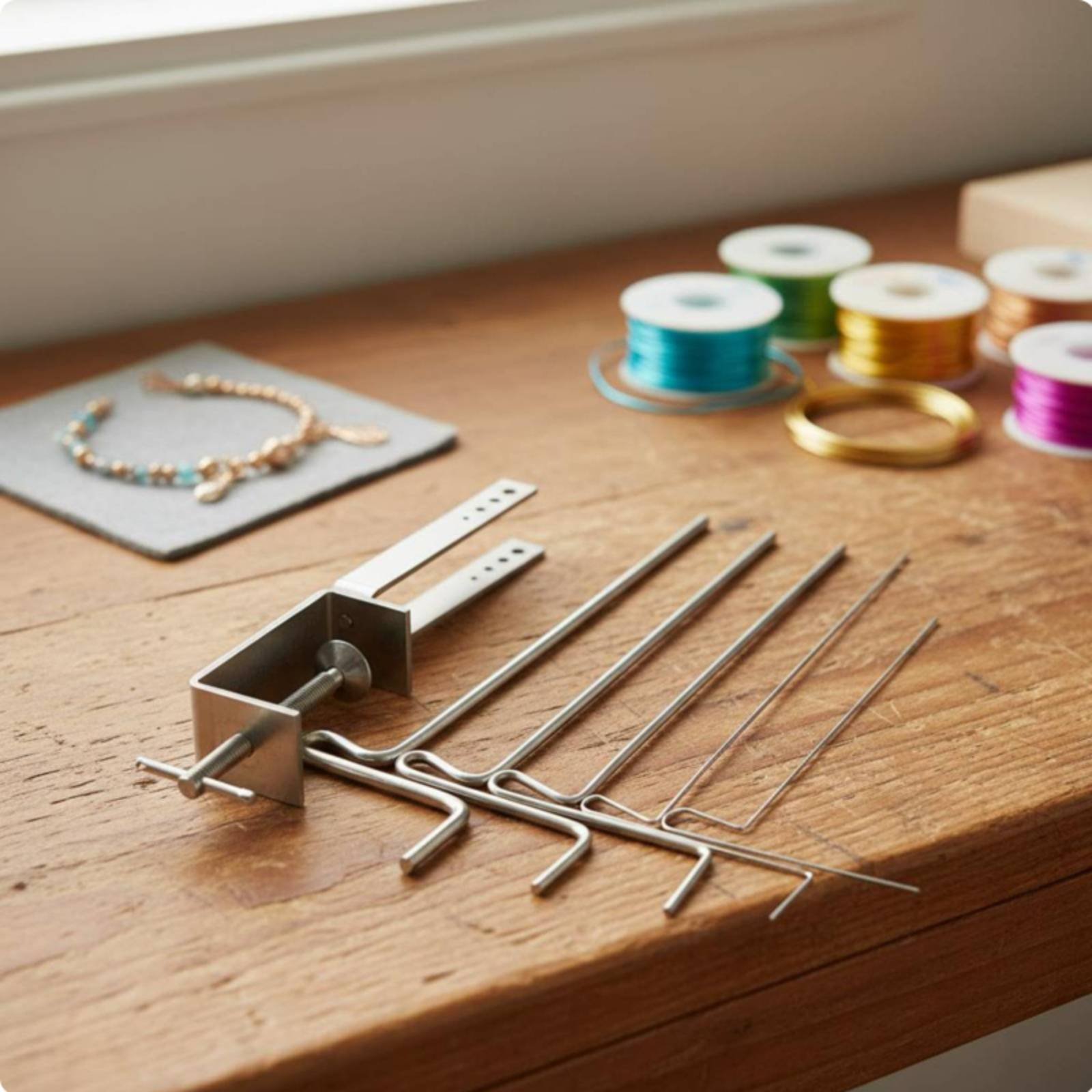 계단식 와이어 루핑 로드 견고한 금속 구조 보석 와이어 - Jewelry Making Ring Tool 리뷰 및 가격