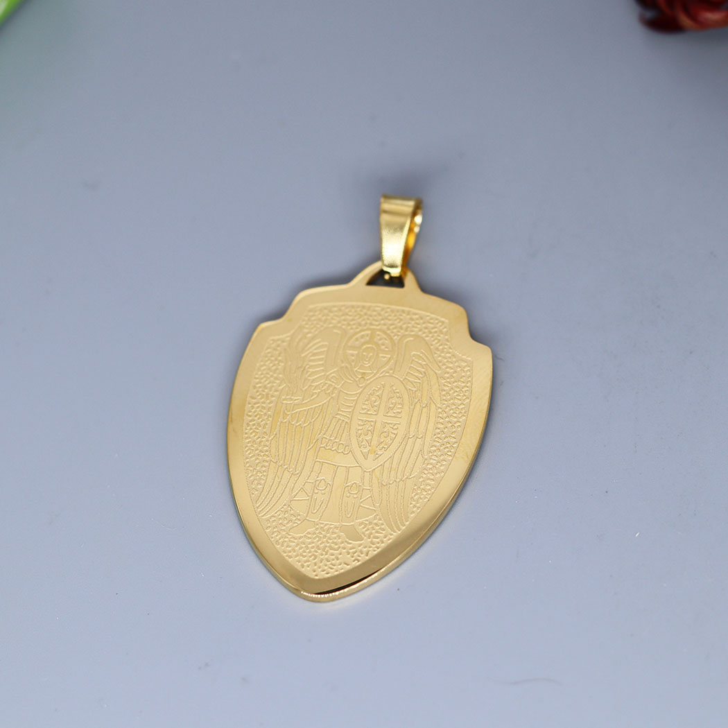 Archangel 세인트 마이클 메달리온 방패, 목걸이 - Jewelry Making Michaels 리뷰 및 가격