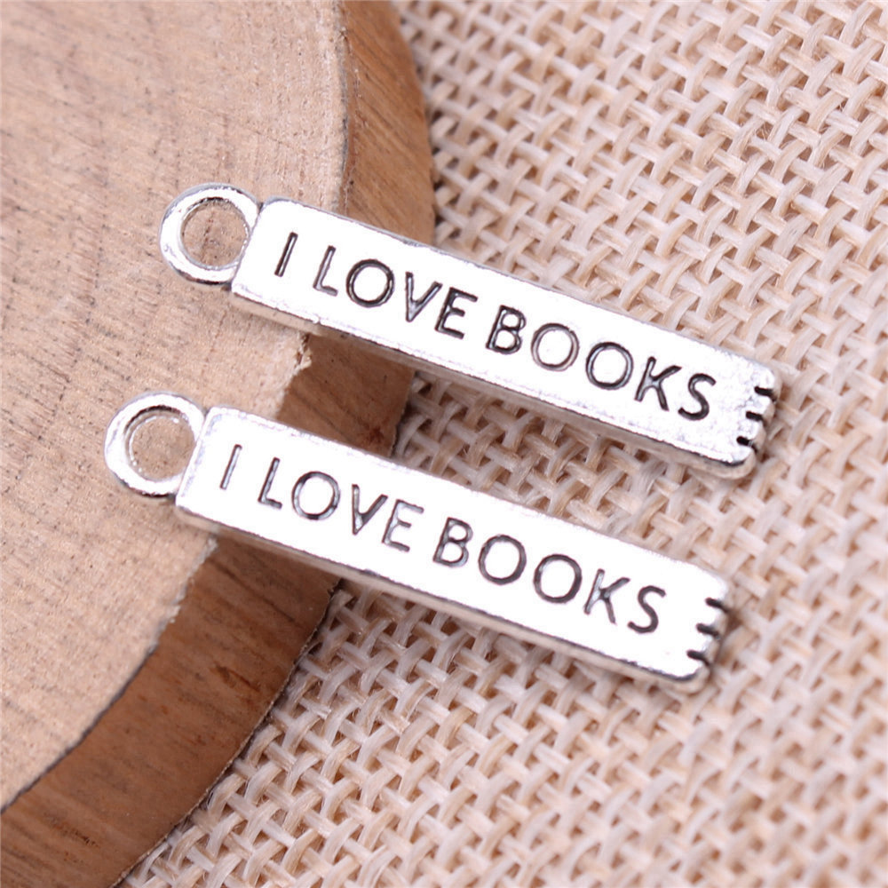 I Love Books 주얼리 제작 재료, 20 개/로 - Jewelry Making Journal 리뷰 및 가격