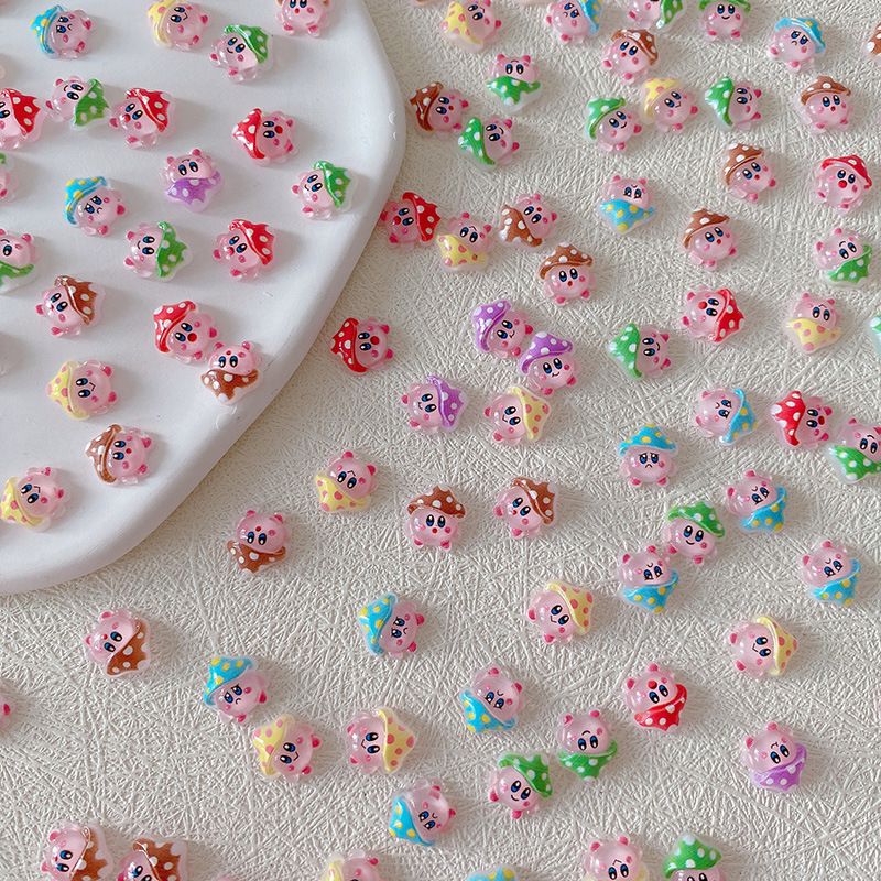 2/10/20pcs 커비 네일 참 3D 수지 귀여운 만 - Jewelry Making Resin 리뷰 및 가격