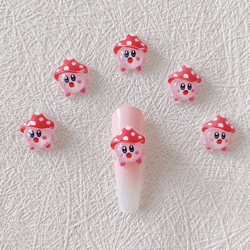 2/10/20pcs 커비 네일 참 3D 수지 귀여운 만 - Jewelry Making Resin 리뷰 및 가격