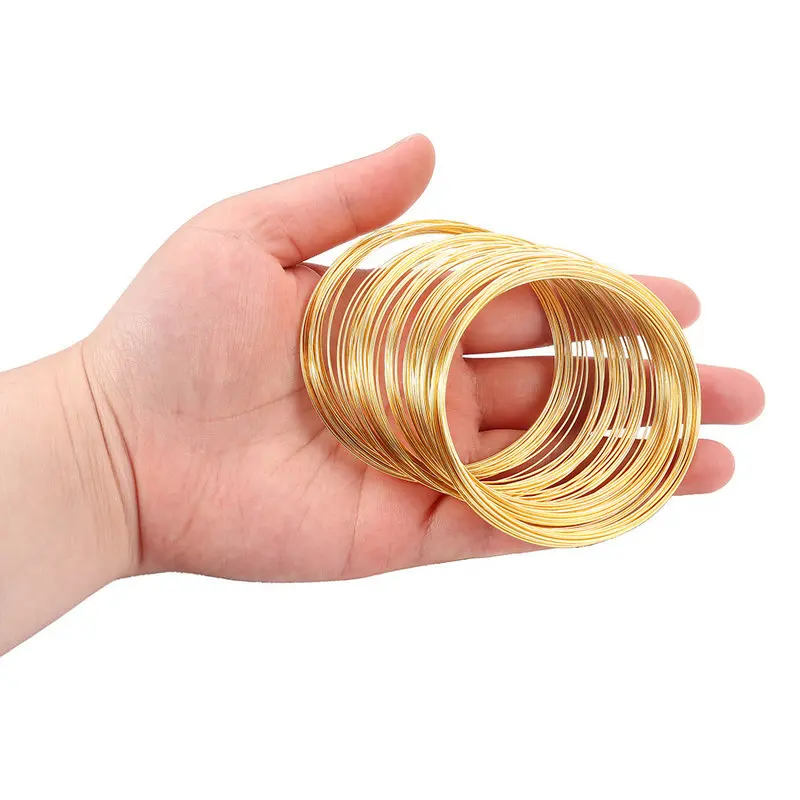 100 루프 주얼리 메모리 와이어 비딩 와이어 0.6m - Memory Wire Bracelet 리뷰 및 가격