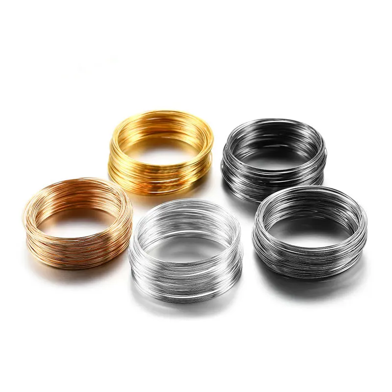 100 루프 주얼리 메모리 와이어 비딩 와이어 0.6m - Memory Wire Bracelet 리뷰 및 가격