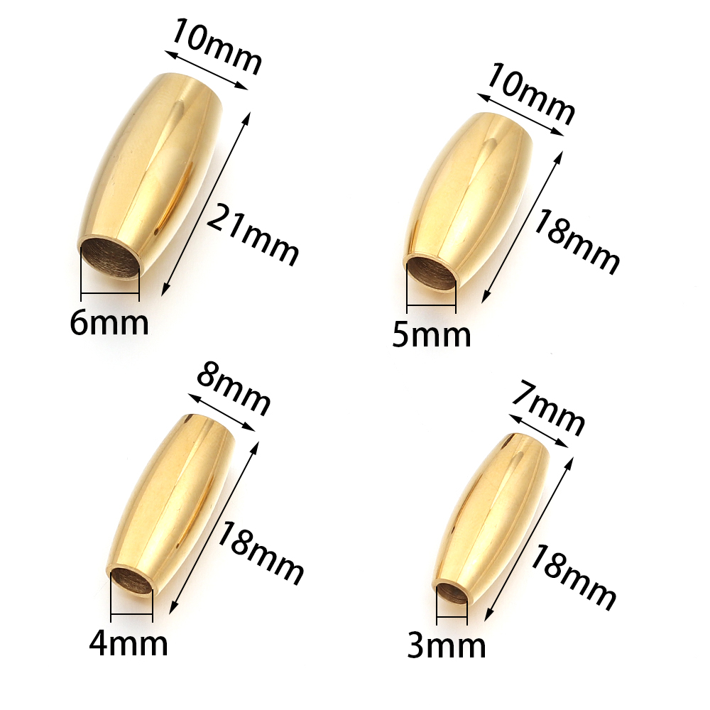 2pcs 3 4 5 6mm 스테인레스 스틸 마그네틱 걸 - Jewelry Making Metal Supplies 리뷰 및 가격