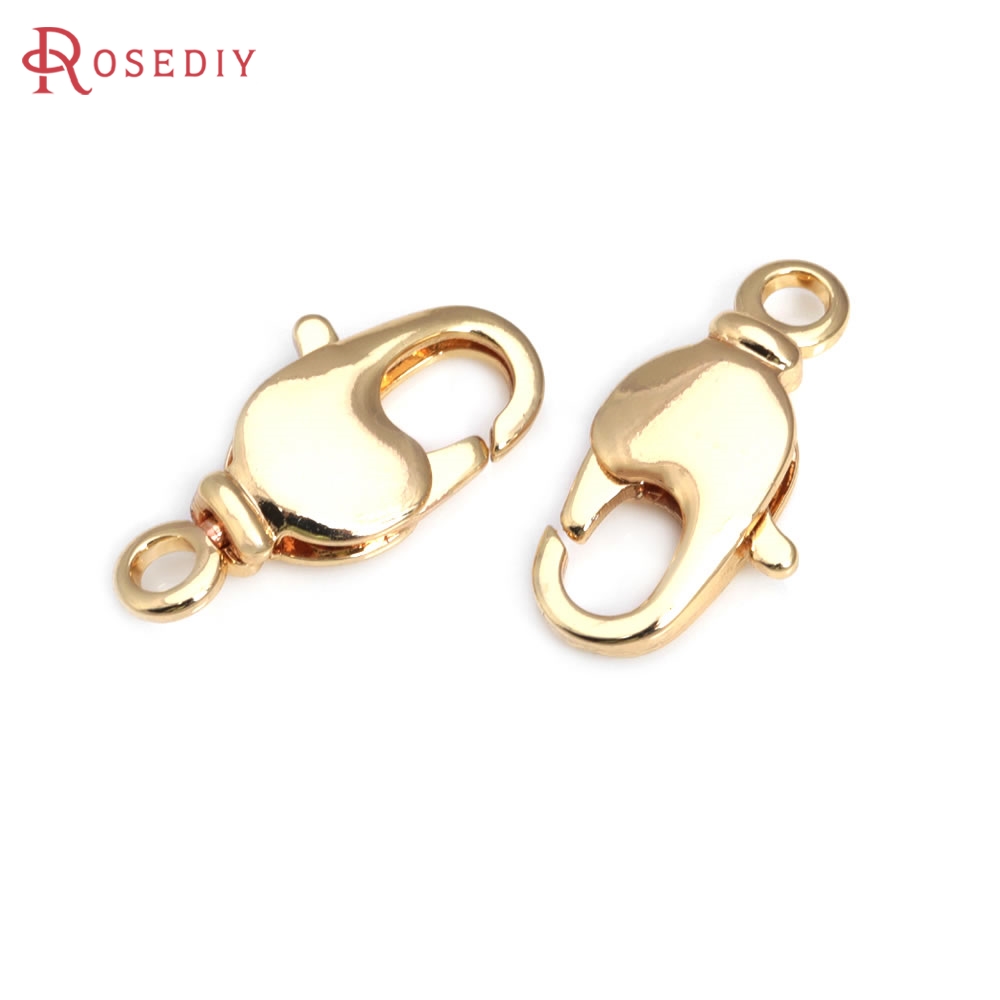 18K 금색 황동 회전식 랍스터 클래스프 연결 클라스프 - Jewelry Making Metal Supplies 리뷰 및 가격