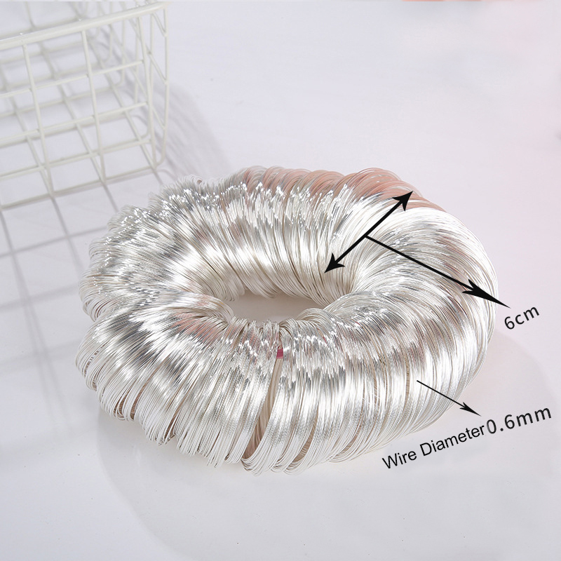 비즈 팔찌용 메모리 철사, 골드 컬러, 직경 0.6mm - Memory Wire Bracelet 리뷰 및 가격
