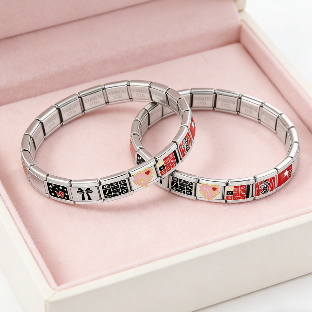 새로운 디자인 캐슬 하트비트 이탈리아 스테인리스 스틸  - Jewelry Making Newcastle 리뷰 및 가격