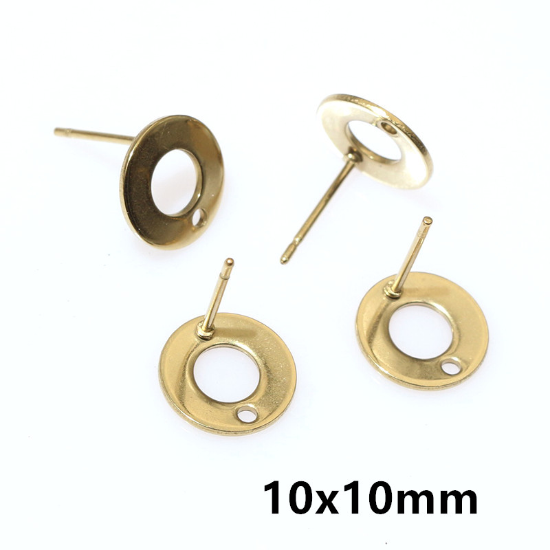20pcs 스테인레스 스틸 공예 귀걸이 스터드 기하학적 - Jewelry Making Metal Supplies 리뷰 및 가격