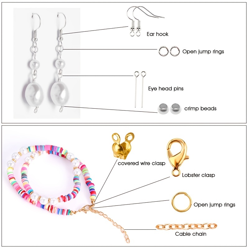 1420개 1박스 쥬얼리 부자재 세트 귀걸이 만들기 키 - Jewelry Making Ring Tool 리뷰 및 가격