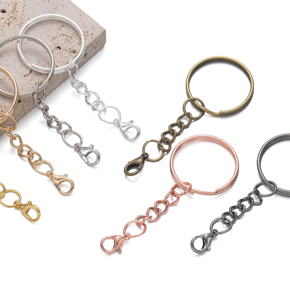 10개/세트 25mm 스크류 아이 핀 키체인 키링, 아 - Jewelry Making Ring Tool 리뷰 및 가격