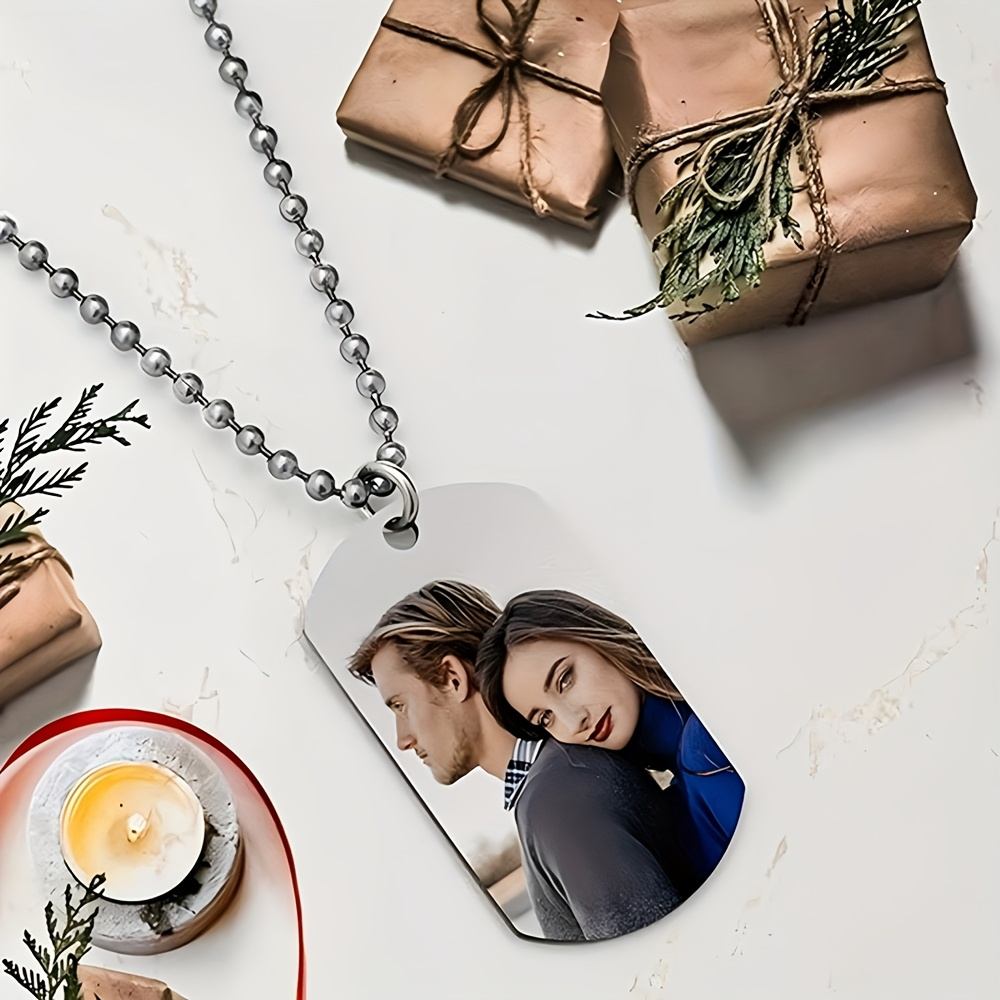 맞춤형 개인화 남성용 펜던트 목걸이, 양면 맞춤형 컬러 - Making Custom Jewelry 리뷰 및 가격