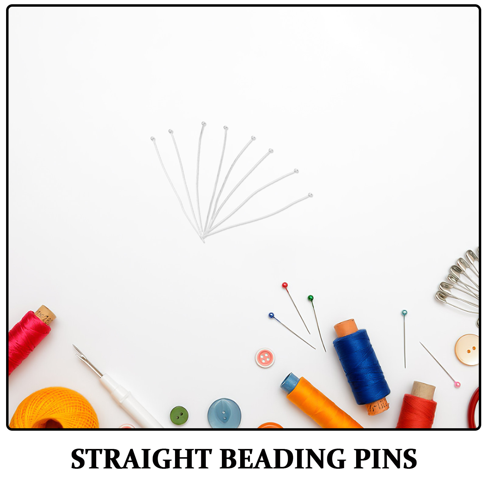 200Pcs 유연한 금속 볼 헤드 핀 스테인레스 스틸  - Jewelry Making Head Pins 리뷰 및 가격