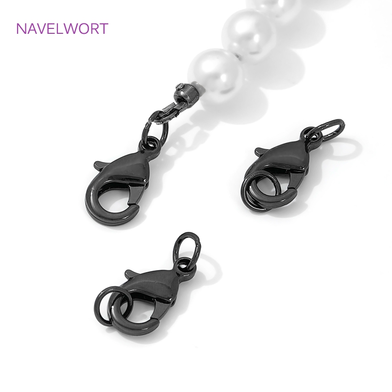 블랙 컬러 황동 랍스터 걸쇠 및 익스텐더 체인, 보석용 - Jewelry Making Metal Supplies 리뷰 및 가격