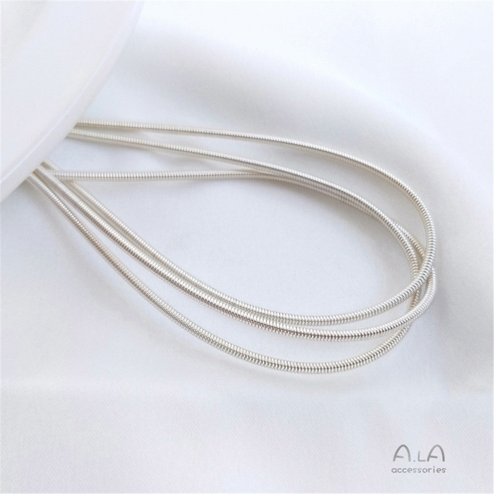 14K 골드 도금 진짜 금색과 은색 소프트 스프링 슬리 - Memory Wire Bracelet 리뷰 및 가격